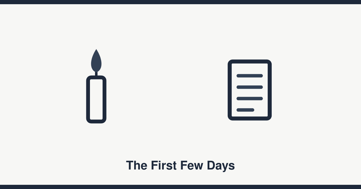 What to do when someone dies: a step-by-step guide for the first days
