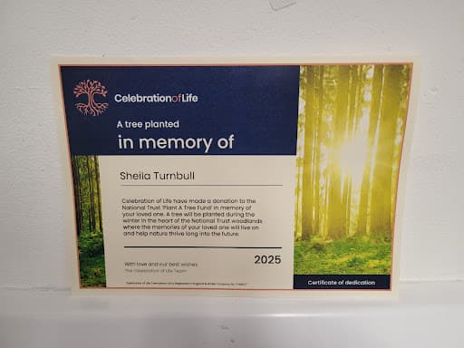 Celebration of Life — Customer photo